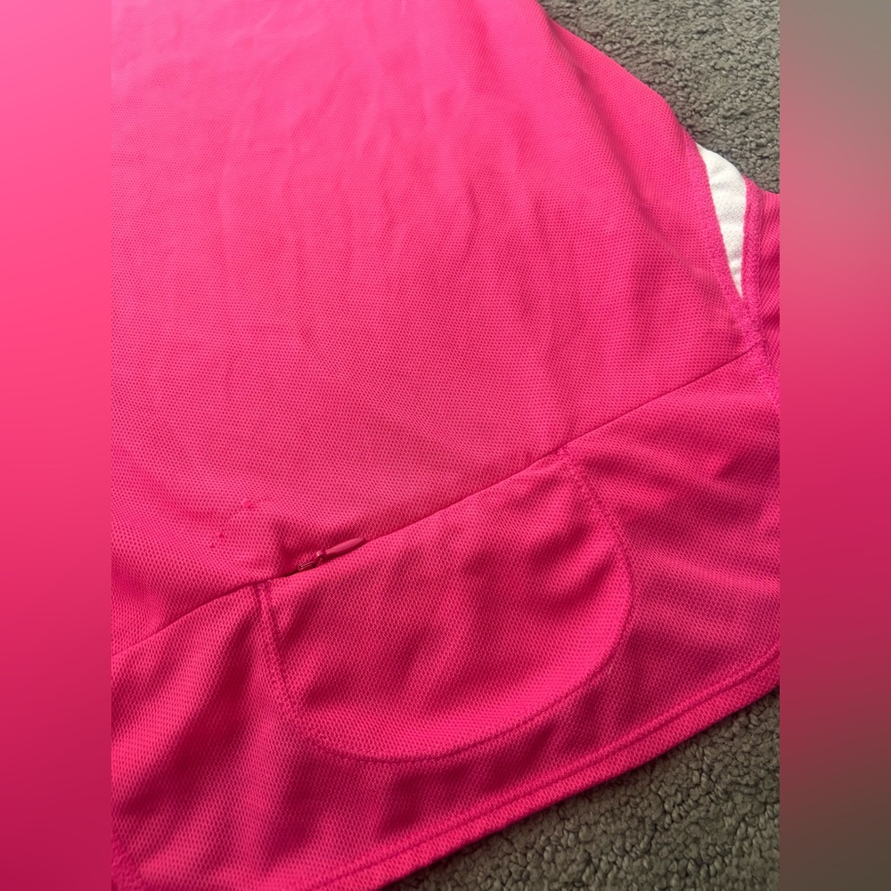 C9 by Champion Duo Dry Running Tank | Pink w/ Mesh Panels & Back Zip Pocket | S - Picture 8 of 11